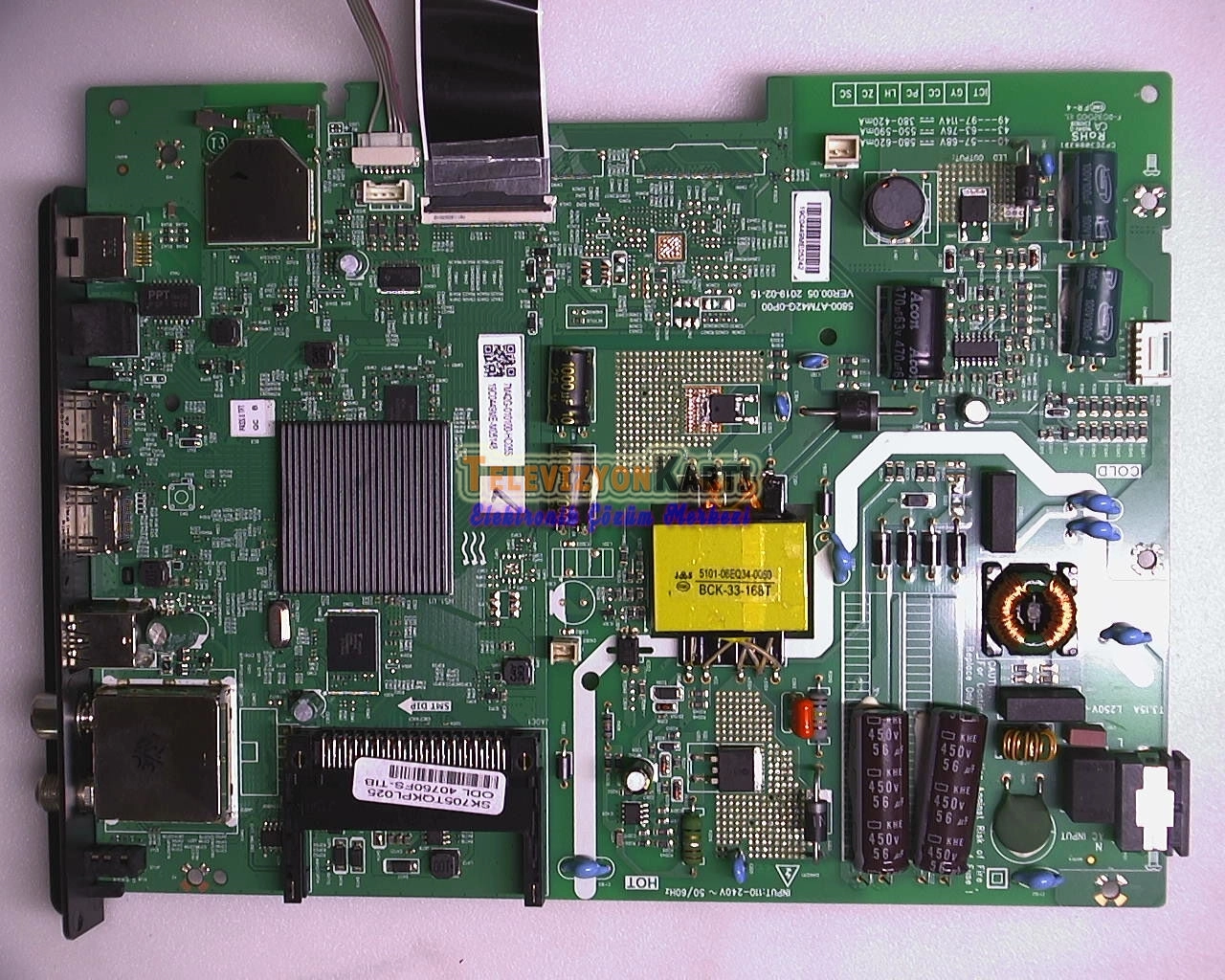 5800-A7M41G-0P00 VER00.05,SKYWORTH  ODL40750FS-TIB,Main Board,Anakart