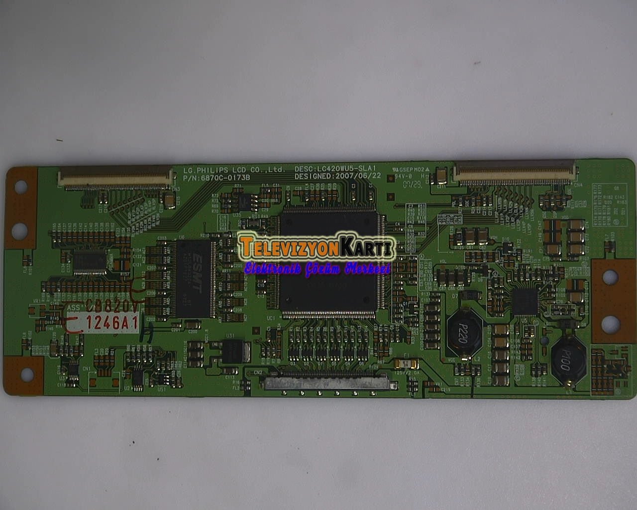 6870C-0173B, 6871L-1251A, LC420WU5 SL A1, PHILIPS 42PFL7422D / 37, T CON Board, LC420WU5 SLA1
