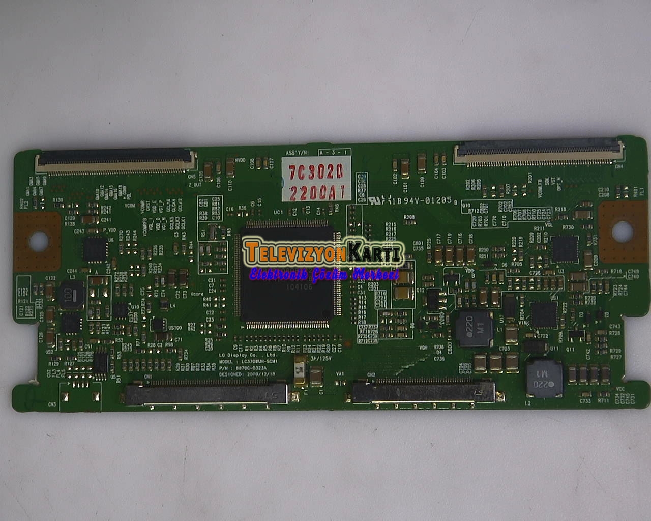 6870C-0323A, 2200A, 6871L-2200A, LC370WUH-SCM1, ARÇELİK TV94-526, T CON Board, LC370WUD-SCB1