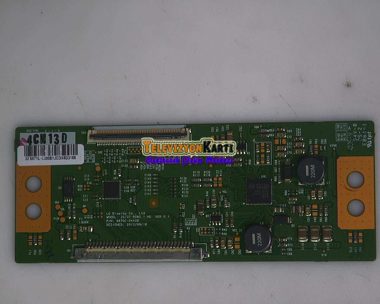 6870C-0442B, 32/37 ROW2.1 HD VER O.1, 6871L-5300B, AXEN AX03DLD16AT017-ZM, T CON Board, LC320DXY-SKA7
