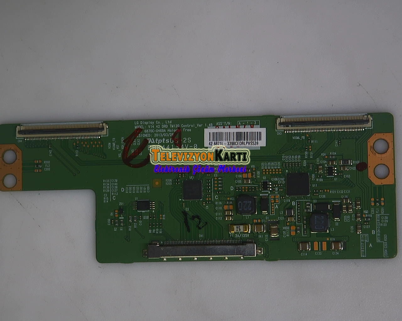 6870C-0469A, 6871L-3398C, V14 42 DRD TM120 Control_Ver 1.4B, VESTEL 42FA7500, T CON Board, VES420UNVL-2D-S02