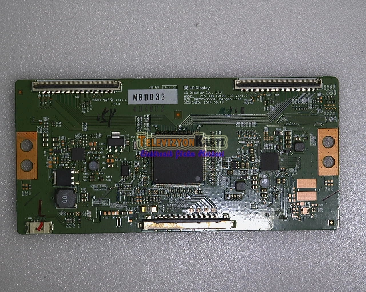 6870C-0553A ,6871L-4046C,V15 UHD TM120 LGE VER1.0,LG 55UF8507-ZB,T con Board,LC550EQE (PH)(F1)