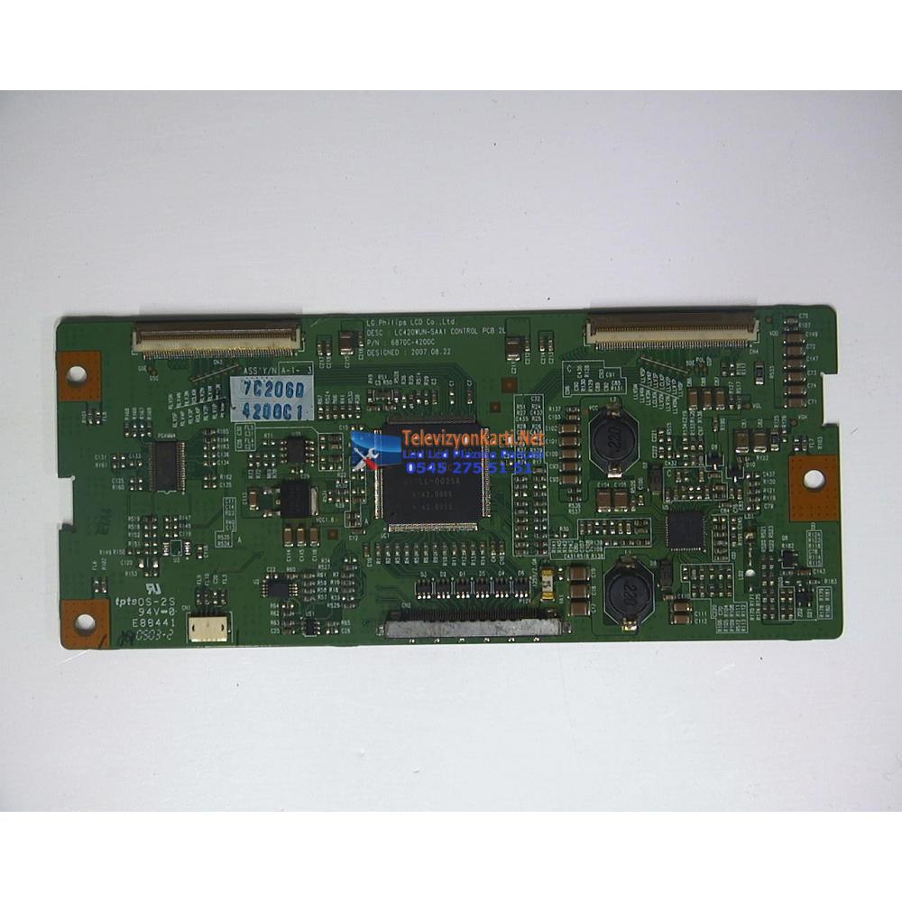 6870C-4200C, LC420WUN-SAA1 CONTROL PCB 2L, LC420WUN, LG T-CON BOARD