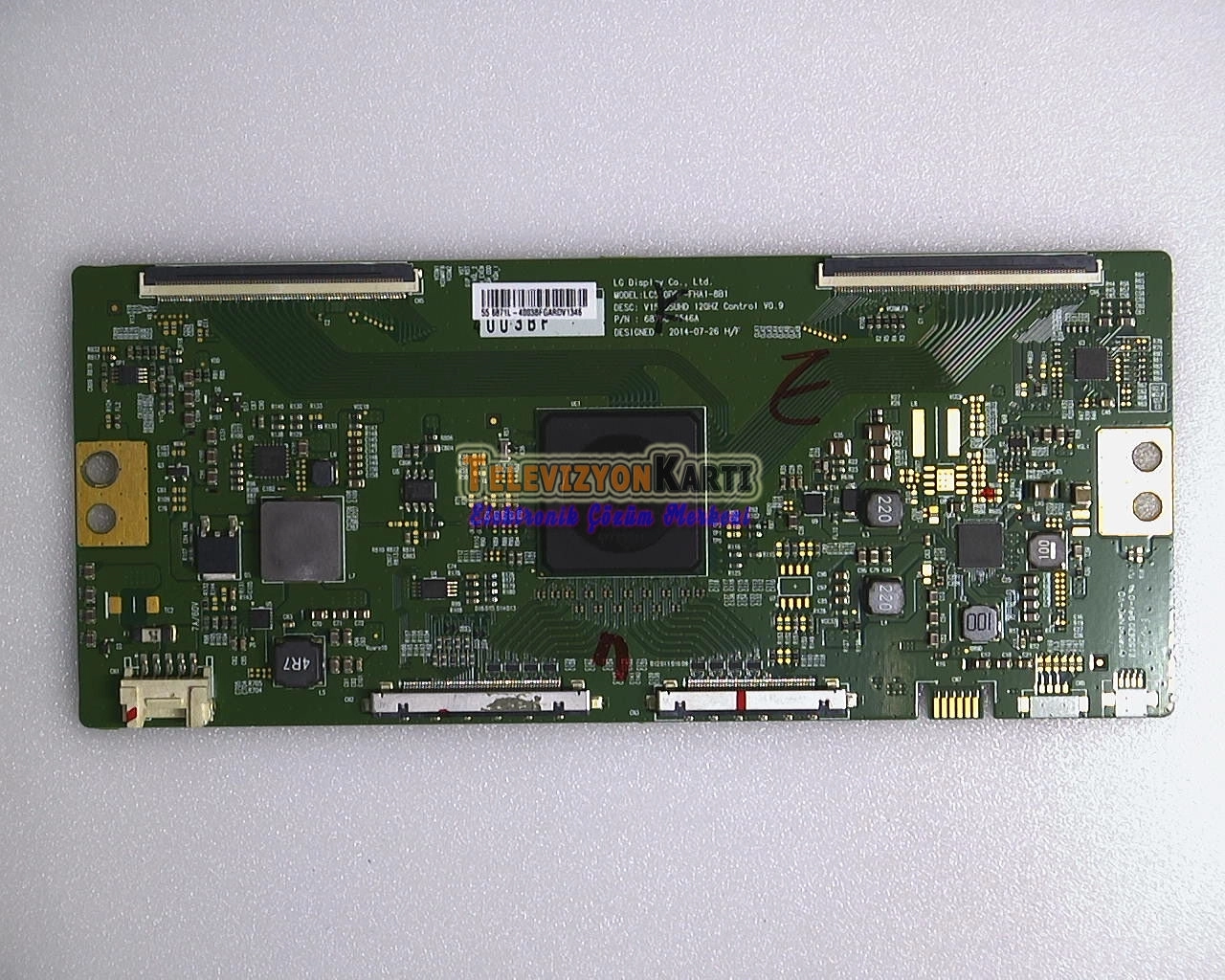 6871L-4003B,6870C-0546A,V15 55UHD 120HZ CONTROL V0.9,T-CON BOARD