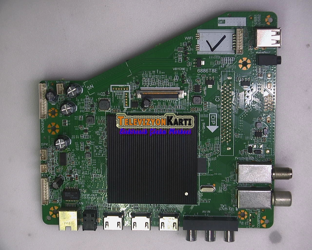 6886T8E , Botech 49BSE7501 , MAİN BOARD - Televizyon Kartı