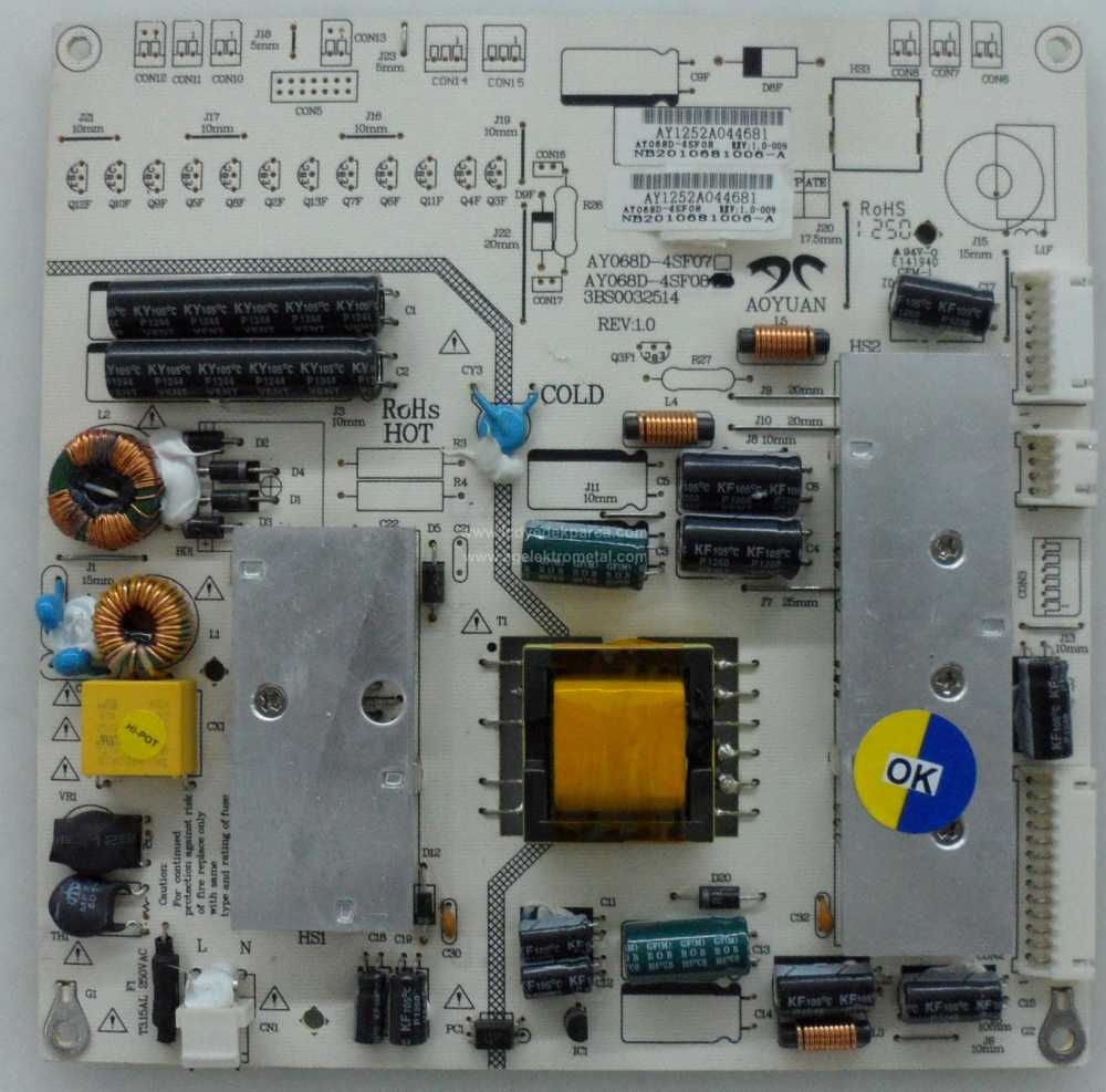 AY068D-4SF08 , AY068D-4SF07 , 3BS0032514 , REV 1.0 , LC370EUE SE M2 , YUMATU BESLEME