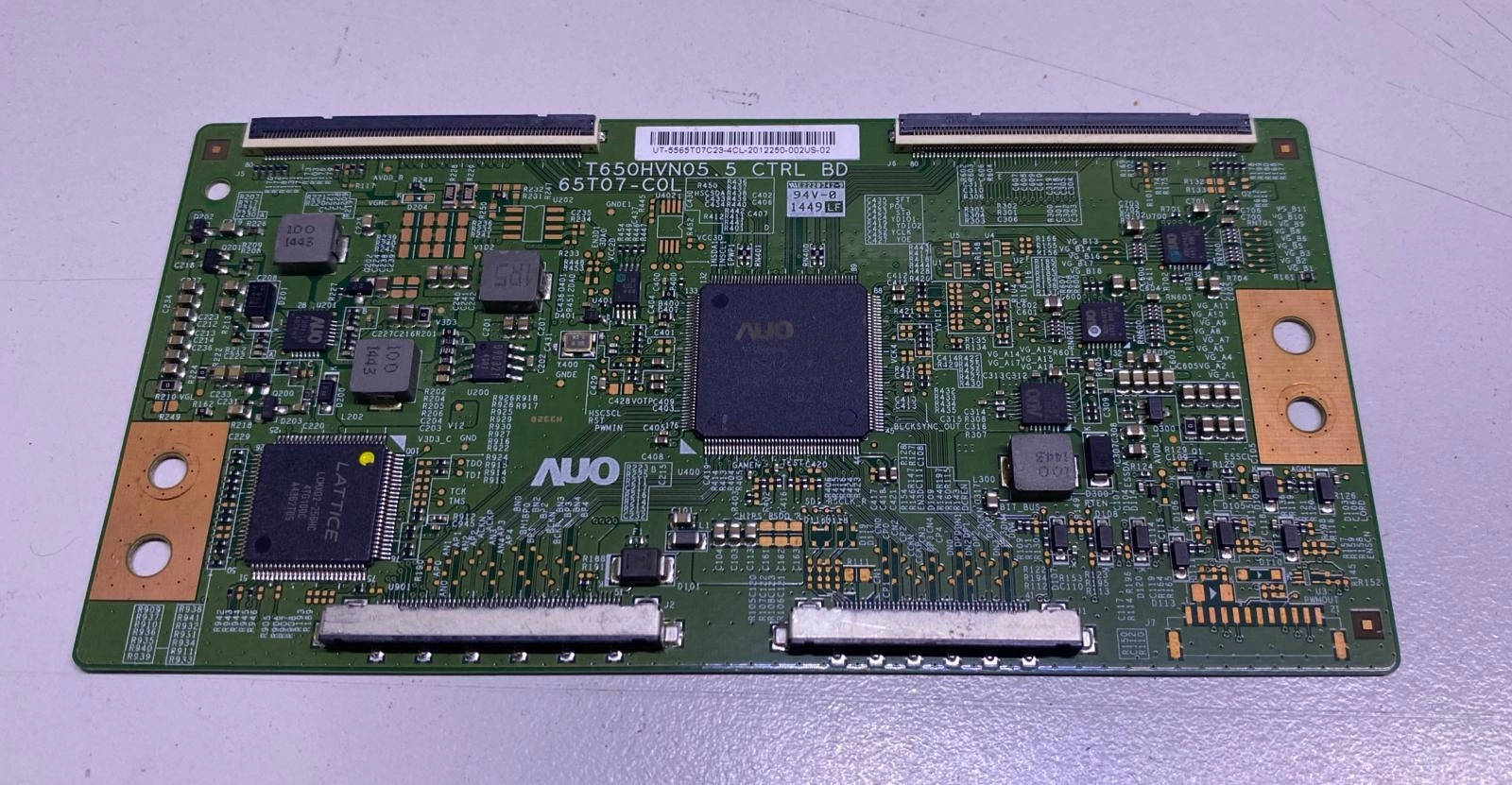 T650HVN05.5 CTRL BD, 65T07-C0L, 5565T07C23, Vestel 65FA7500, T CON Board, VES650UDED-3D-S01, AUO