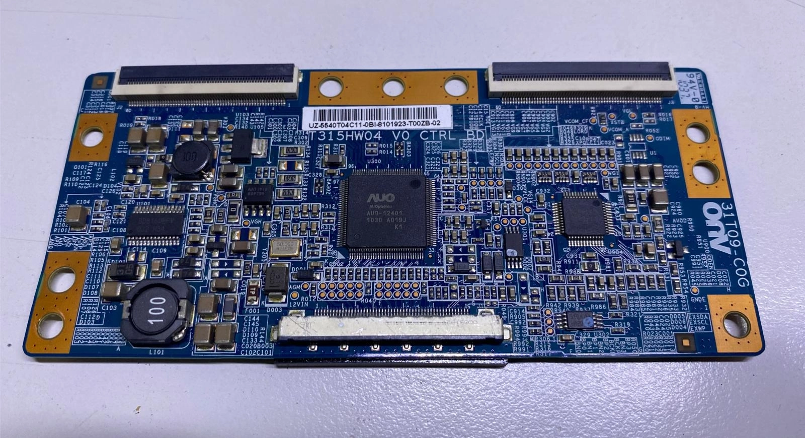 31T09-C0G , 5540T04C10 , T315HW04 V0 CTRL BD , SONY KDL-40EX43B , T-CON BOARD