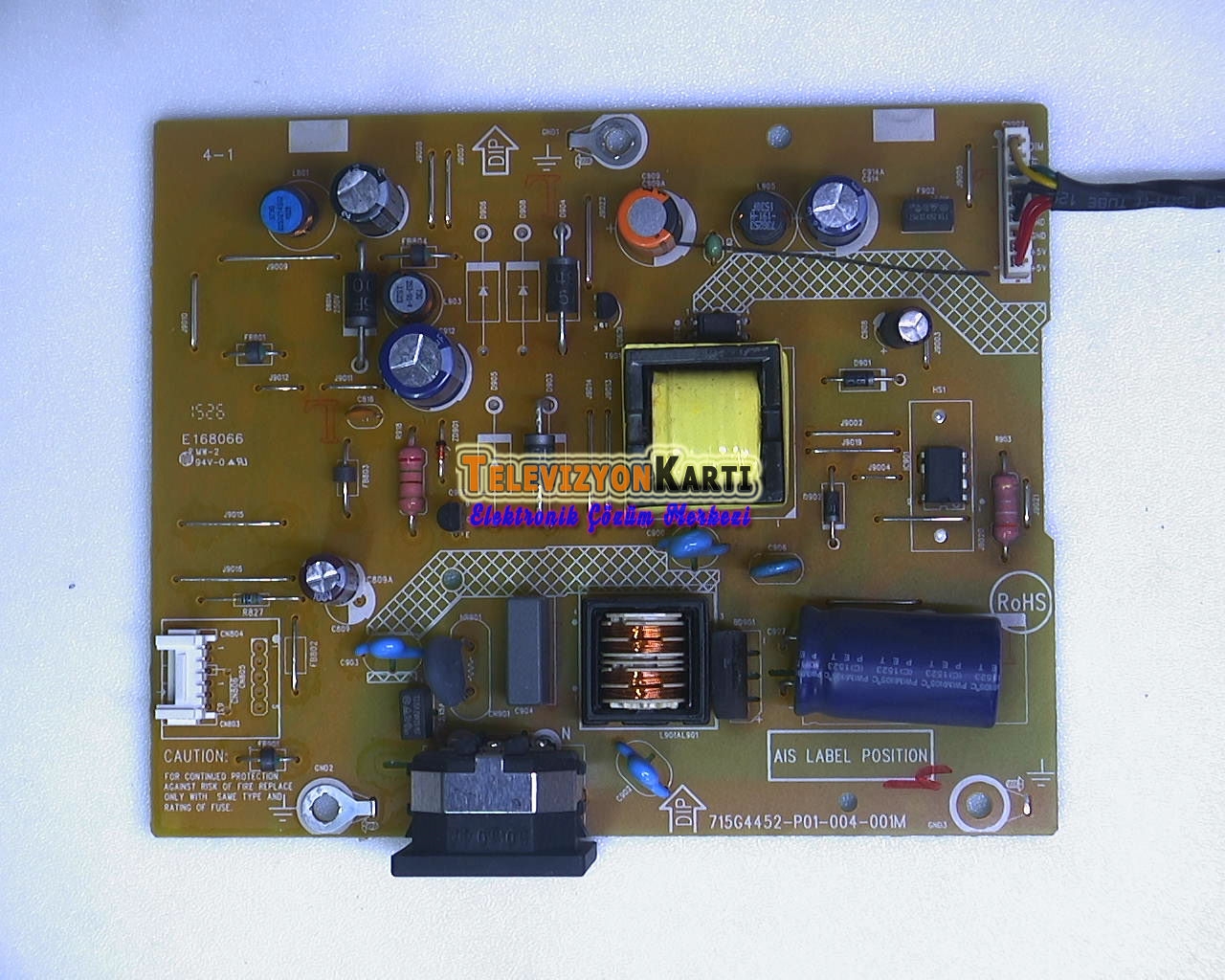715G4452-P01-004-001M Lenova T2220WA V5B4612 21.5 Besleme Kartı