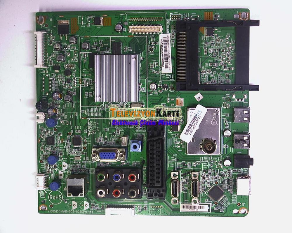 715G5155-M01-003-005X 705TQCPL007 Philips 32PFL3517H/12 Anakart