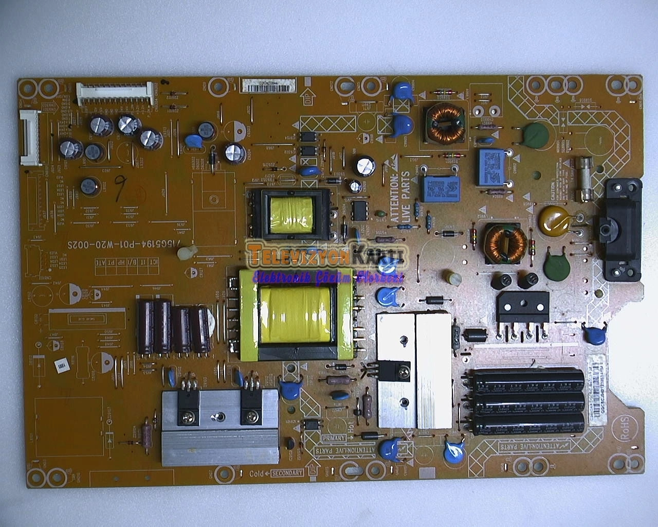 715G5194-P01-W20-002S, QQSCJ992122090A1854, Philips 32PFL3517H/12, Power Board, Besleme, LC320EUE-SEM1