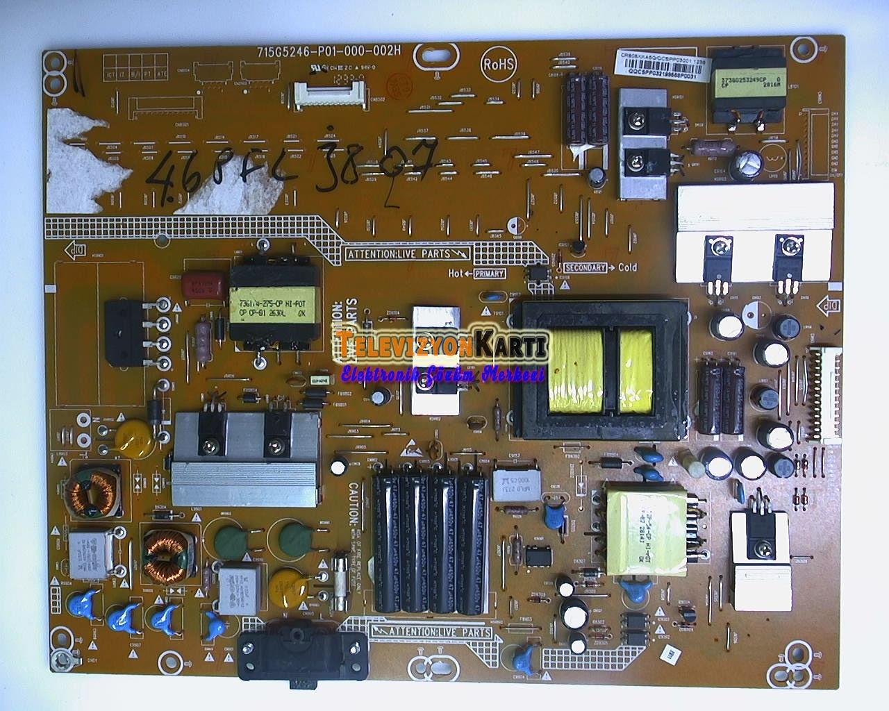 715G5246-P01-000-002S,Philips 46PFL3807K02,Power Board