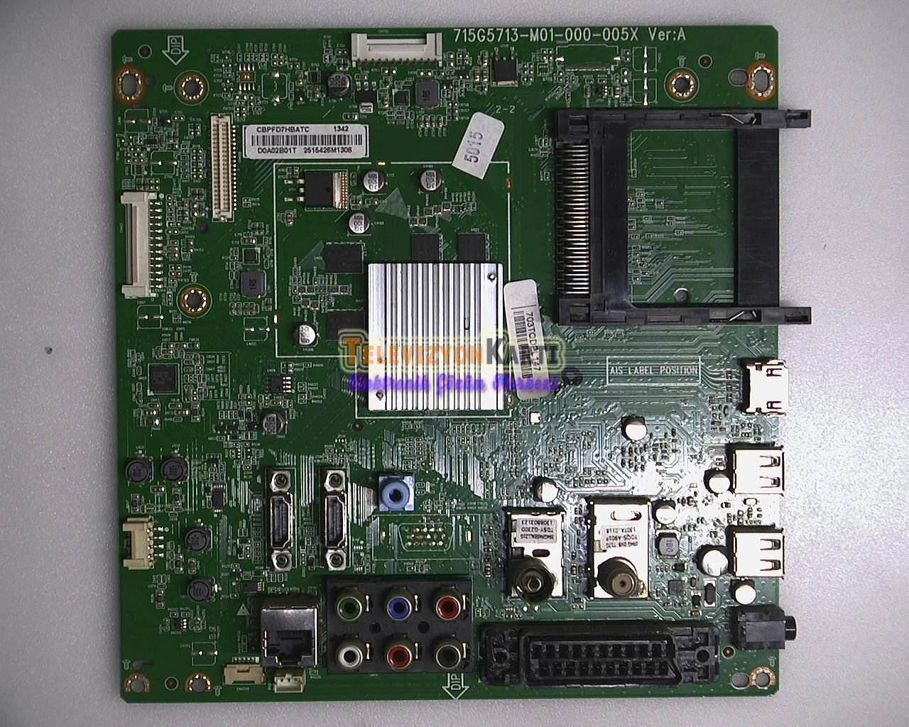 715G5713-M01-000-005X,XDCB02B12800002,705TQDPL255,PHILIPS 46PFL4908K/12,Main Board