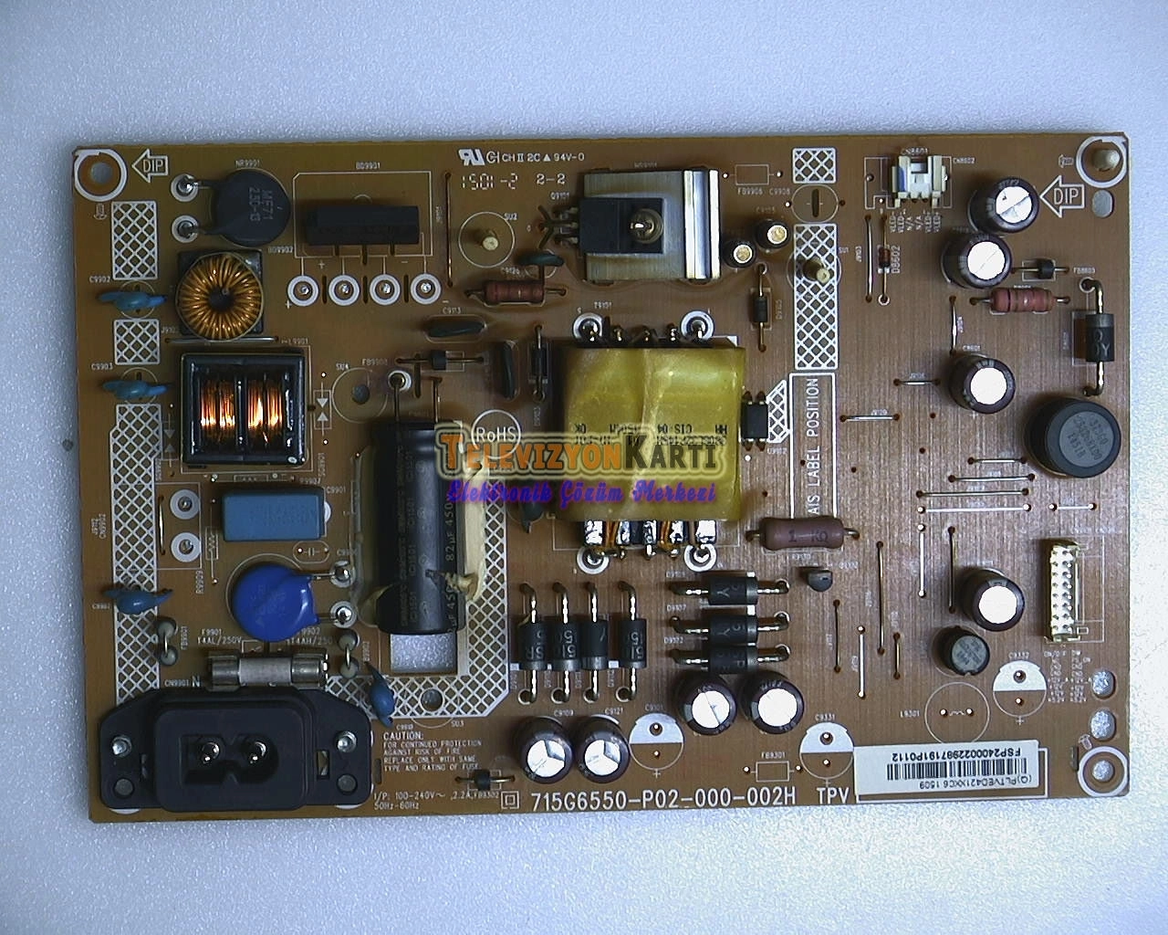 715G6550-P02-000-002H,PLTVED421XXC6,FSP24000229,Philips 24PHK4000/12,Power Board,Besleme