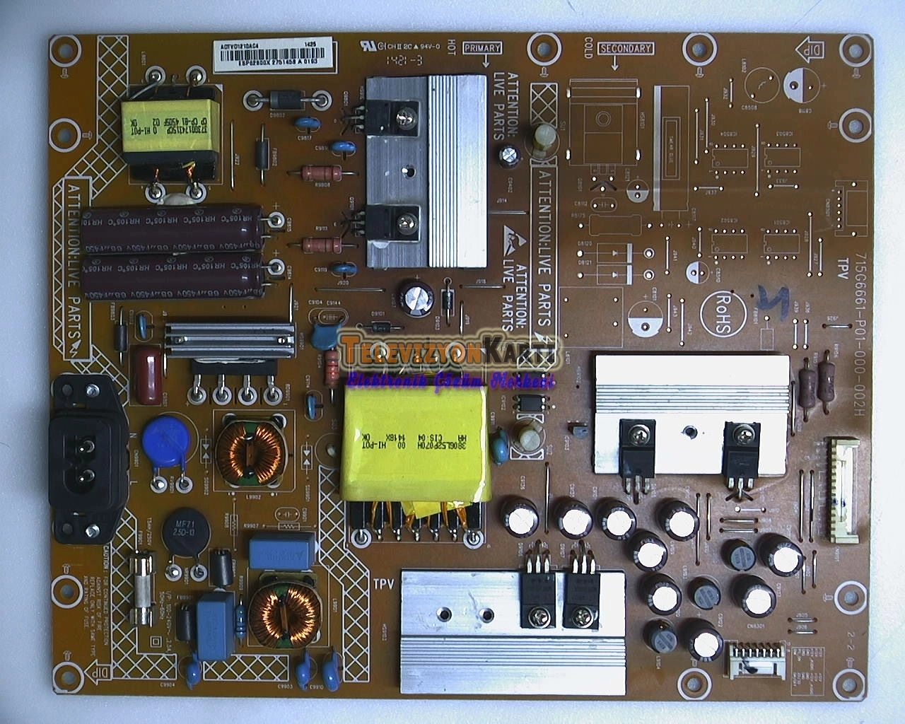 715G6661-P01-000-002H,ADTVD1210AC4,ESP62800X,PHILIPS 40PUK6809/12,Power Board,Besleme,V400DK1-KE1