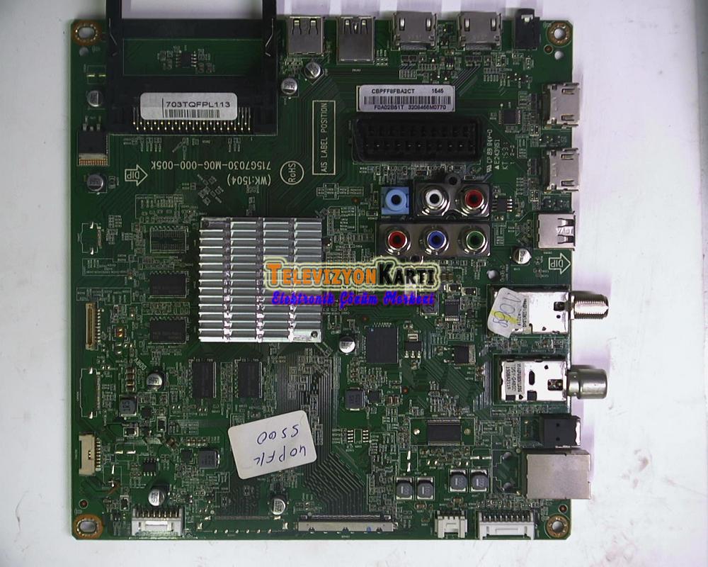 715G7030-M0G-000-005K,703TQFPL113,PHILIPS 40PFK5500/12,Main Board