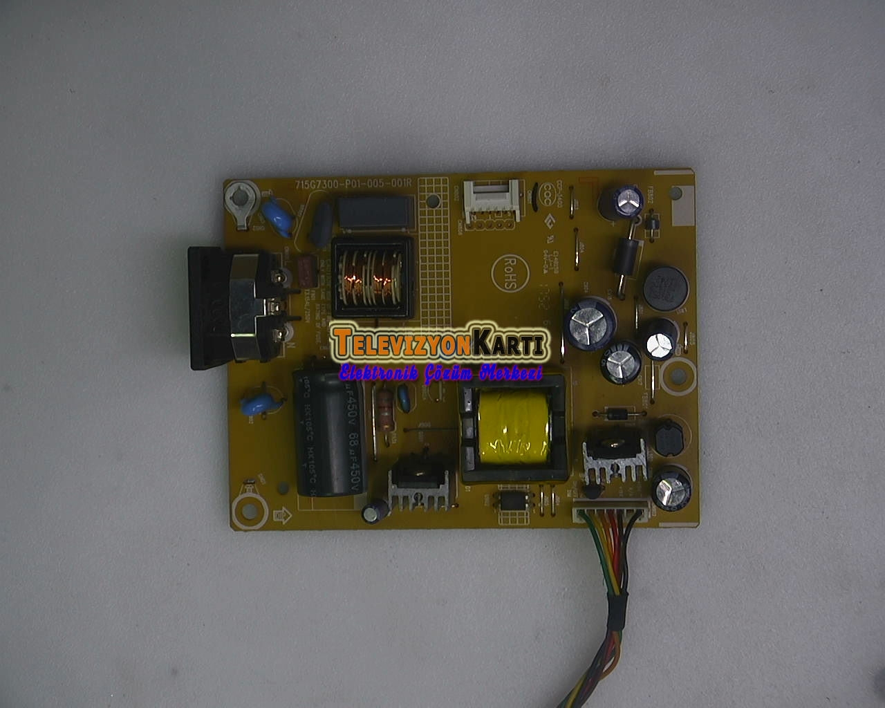 715G7300-P02-001-001C, Philips 223V5LHSB201, Power Board, Besleme, TPM215HW01