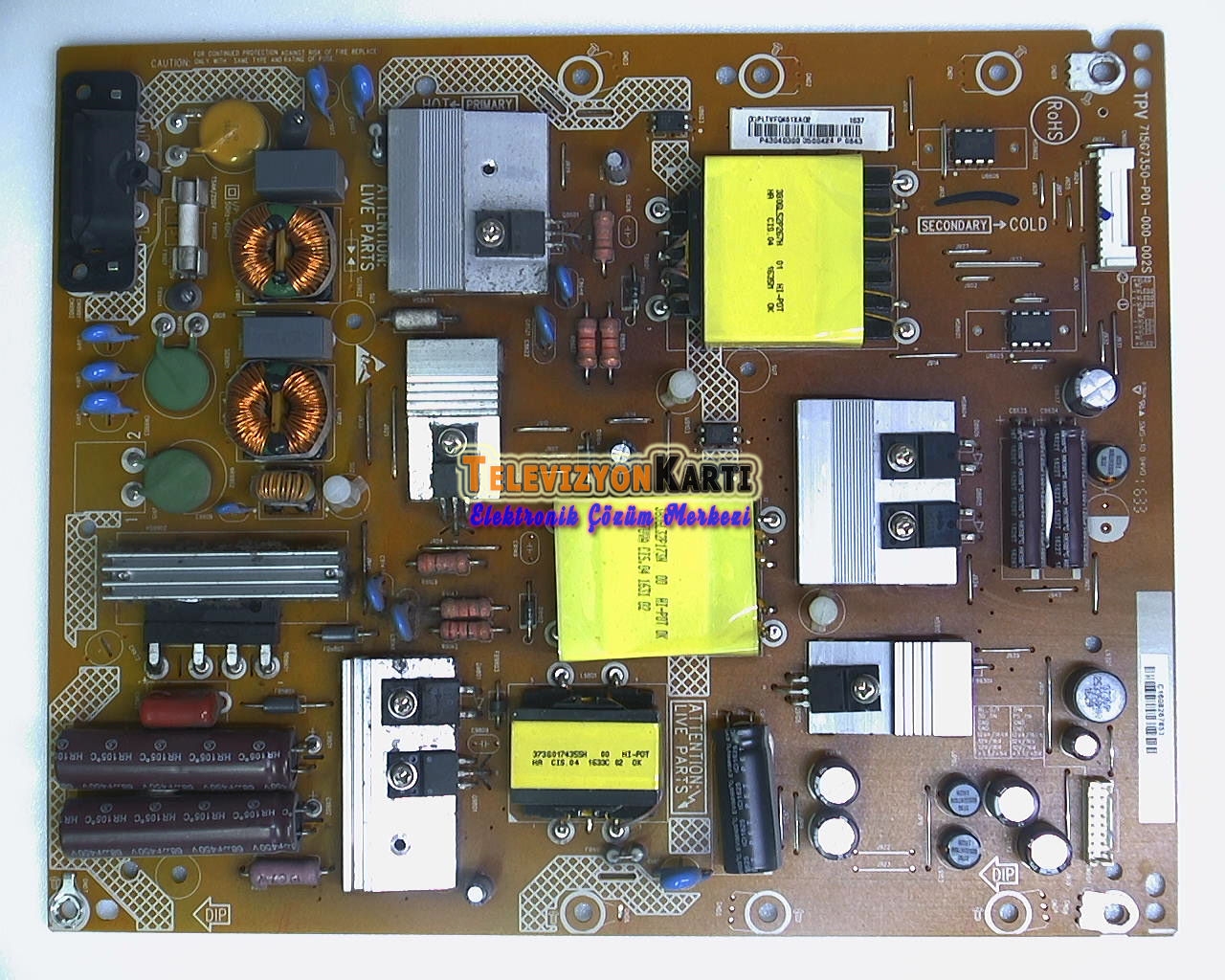 星ページ 715G7350-P01-000-002S Philip Power Board - Televizyon Kartı