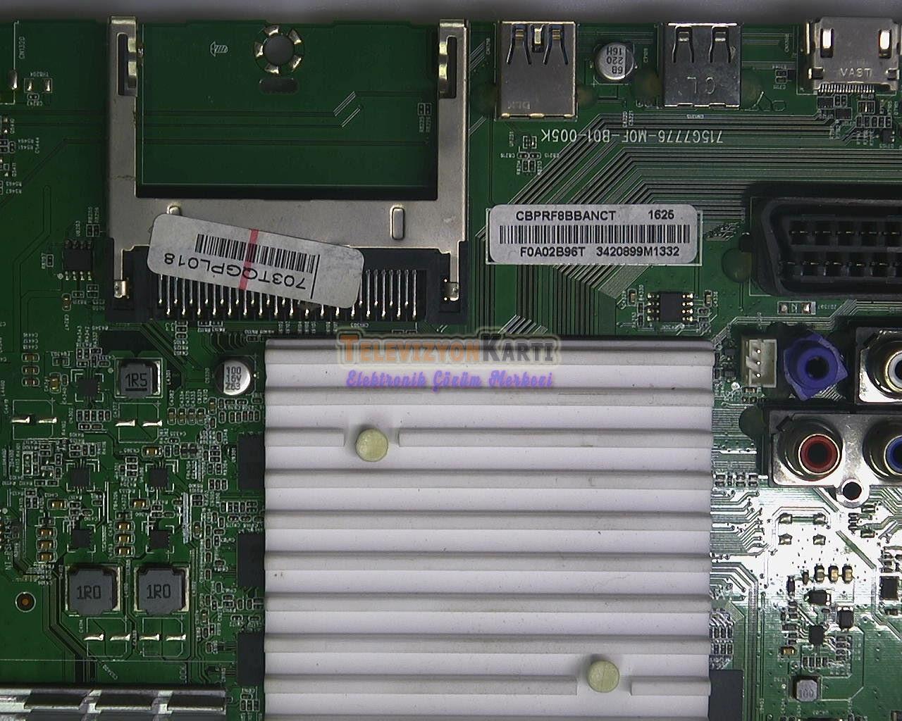 715G7776-M0F-B01-005K CBPRF8BBANCT 703TQGPL018 Philips 49PUS6401/12 Anakart