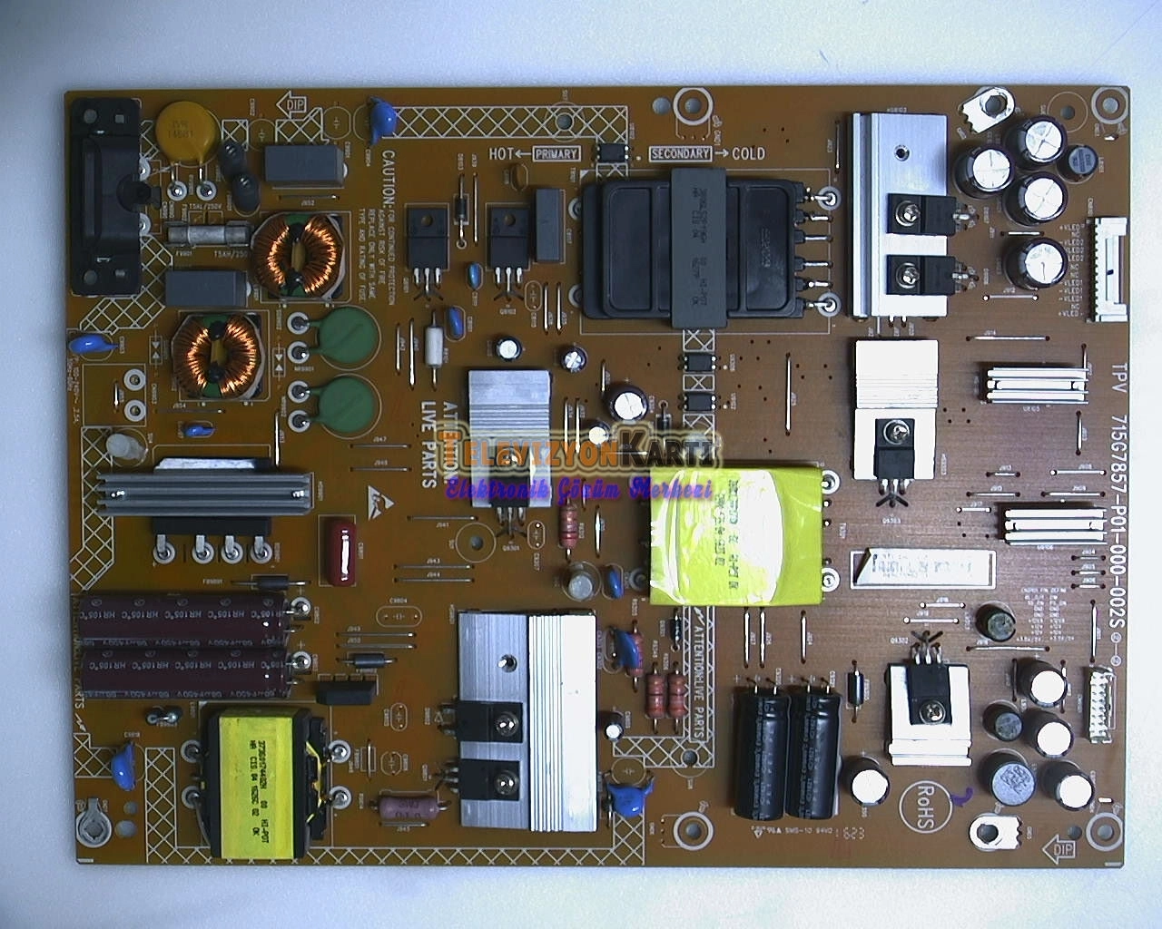 715G7857-P01-000-002S,P43070200,PLTVFQ461XA03,Philips 43PUS6501/12,Power Board,Besleme,TPT430U3-EQLSJA.G