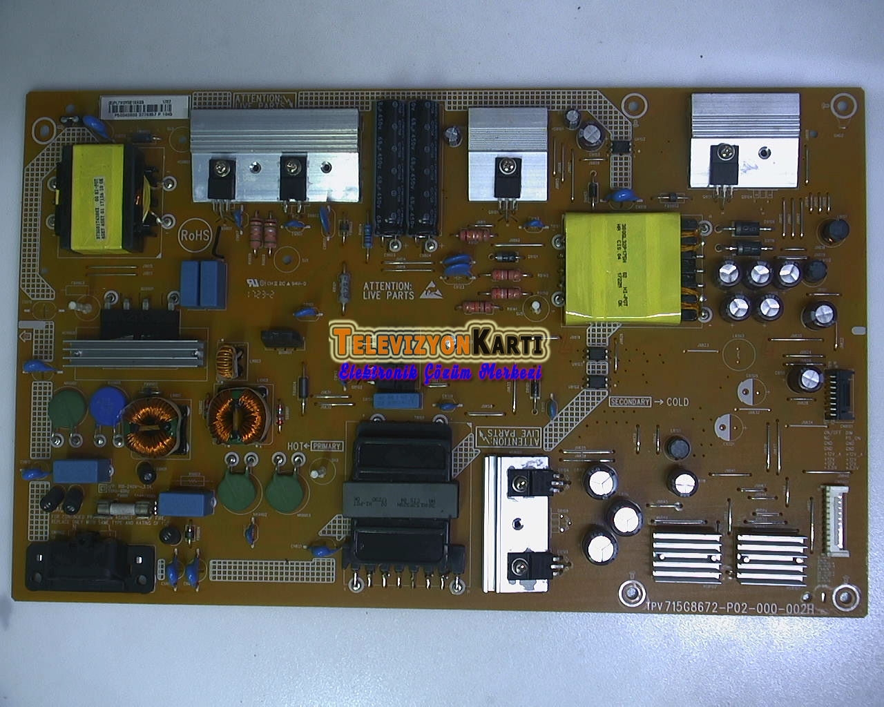 715G8672-P02-000-002H PLTVGY321XAX6 PHILIPS 49PUS7002/12 Power Board