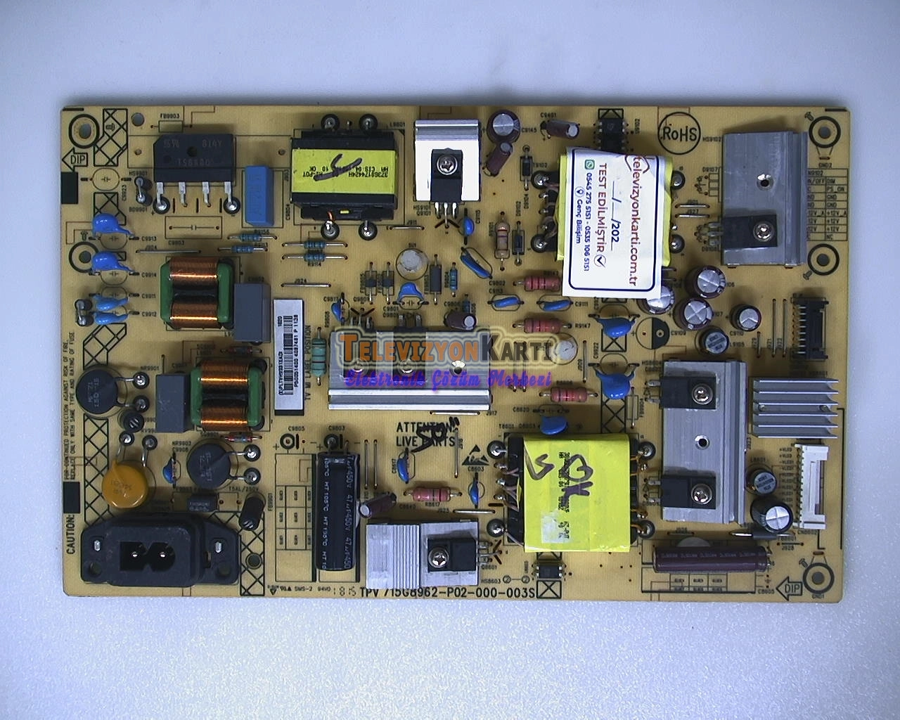 715G8962-P02-000-003S,PLTVHV331XADI,Philips 50PFS5803/62,Power Board,T500HVN07.5,SDL500F0 AD0-000