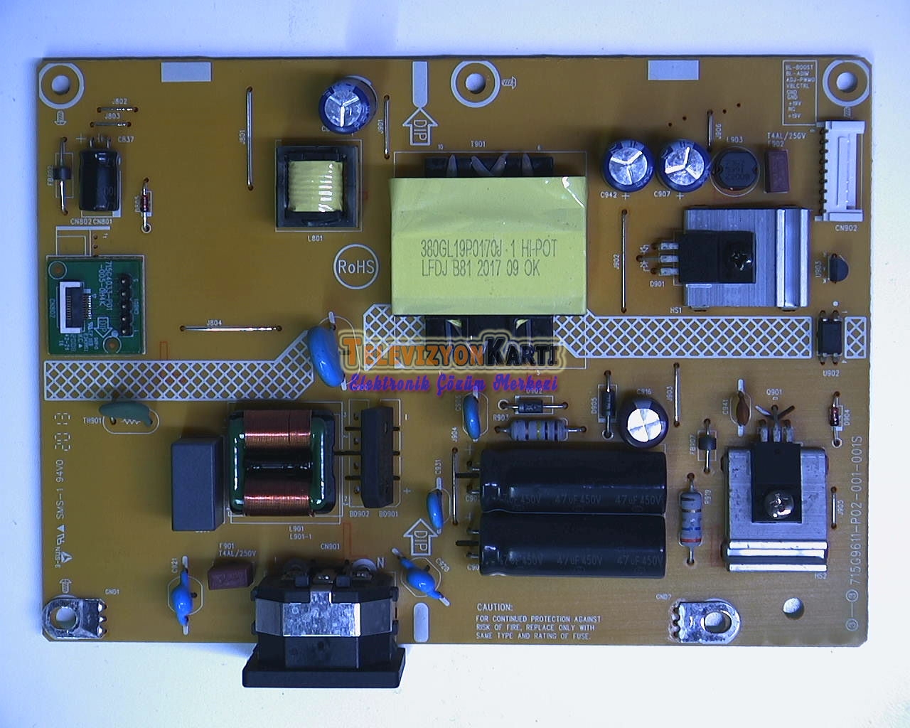 715G9611-P02-001-001S,JF391UQJ7,Aoc 27G2U/BK,Power Board