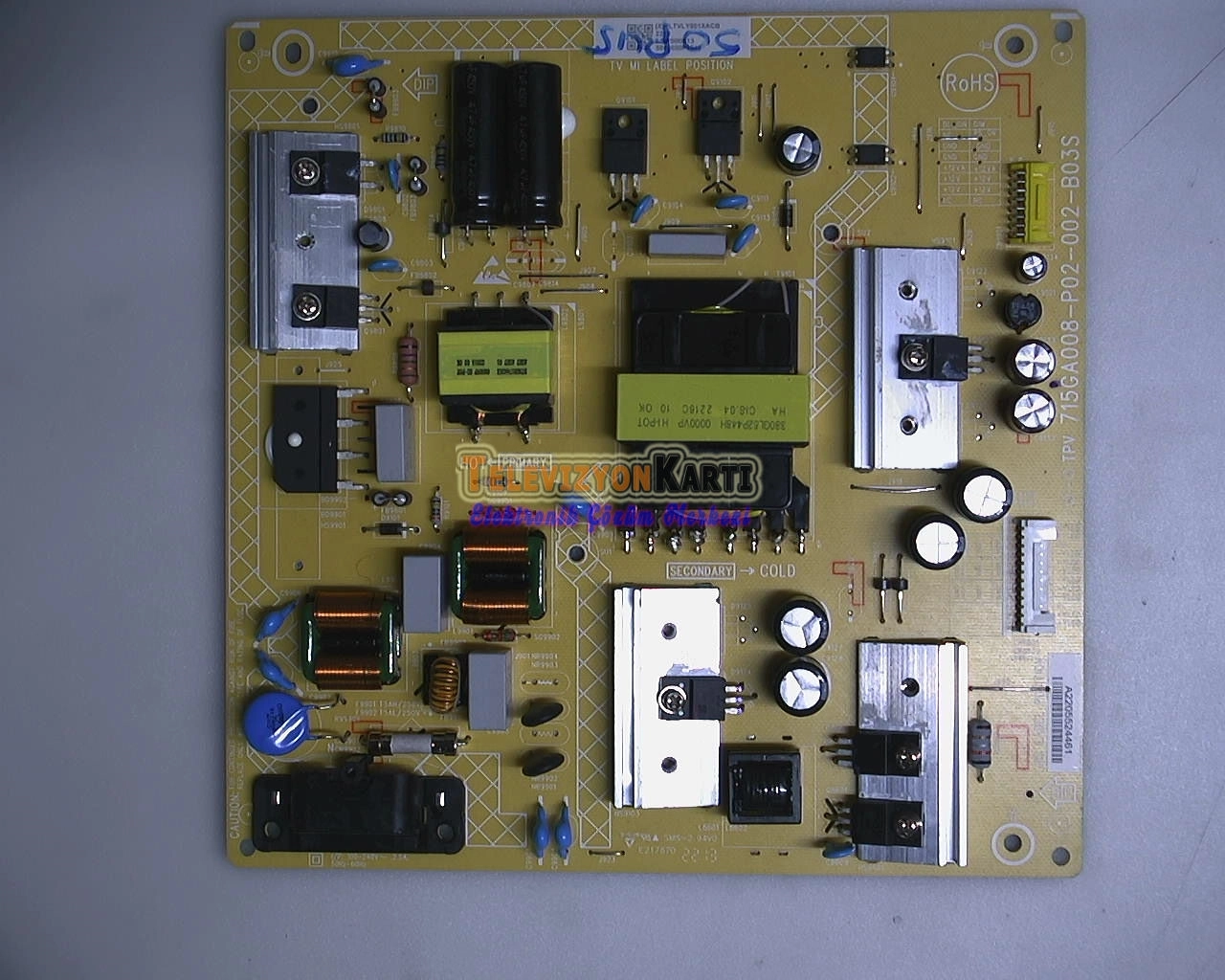 715GA008-P02-002-B03S,PLTVLY801XAC8,Philips 50PUS7556/62,Power Board,TPT500WR-PV7DQ 