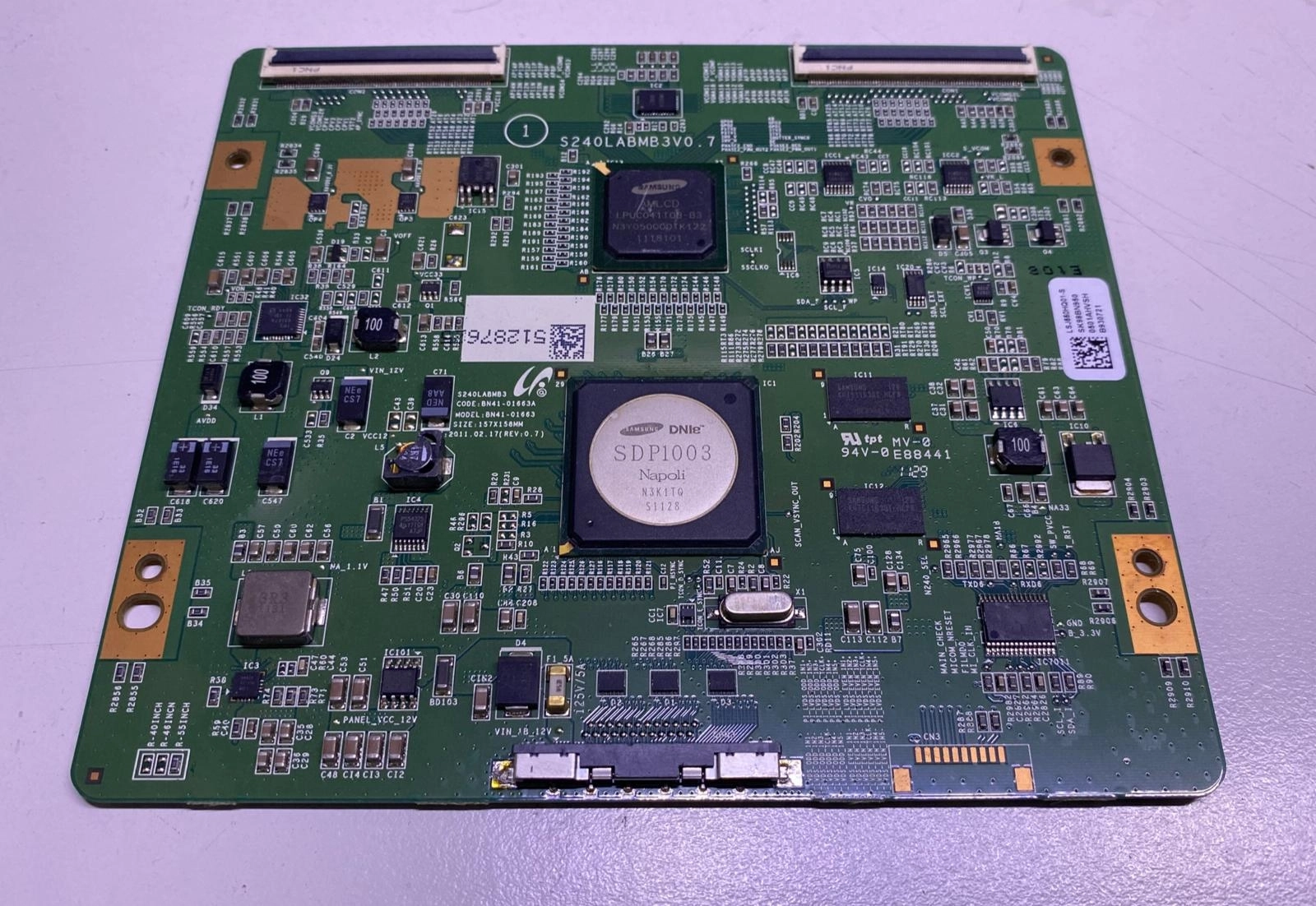 SAMSUNG UA55D7000 T-CON BOARD BN95-00501A