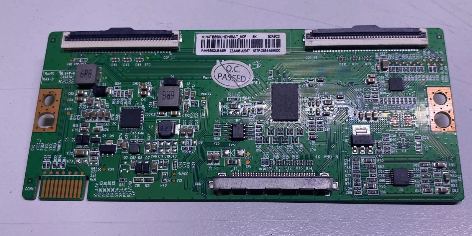 HV550QUB-N5M N4TB550UHDN5M-T TCON BOARD