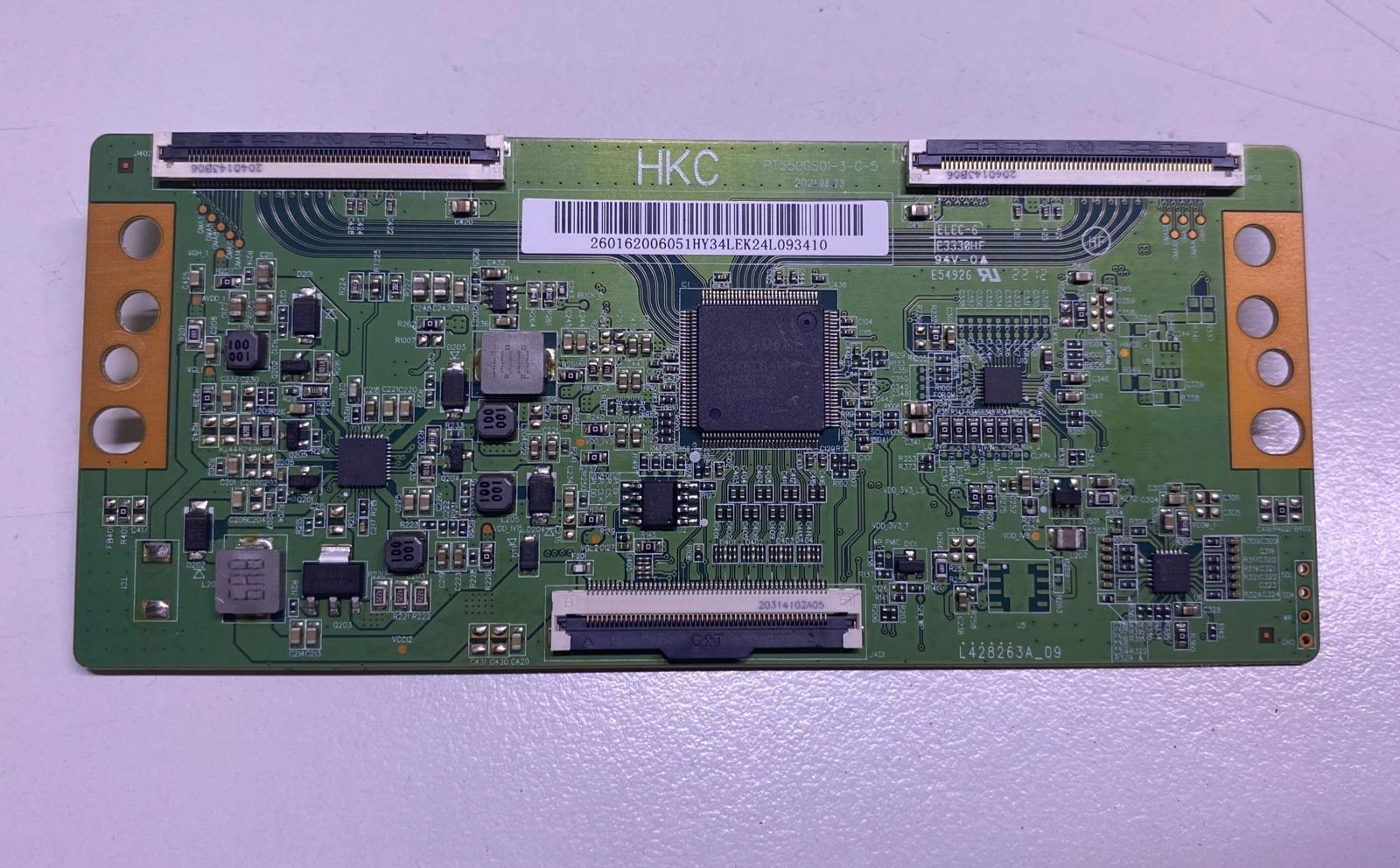 PT550GS01-3-C-5, 260162006051H, SUNNY 55FMN403, T-CON BOARD