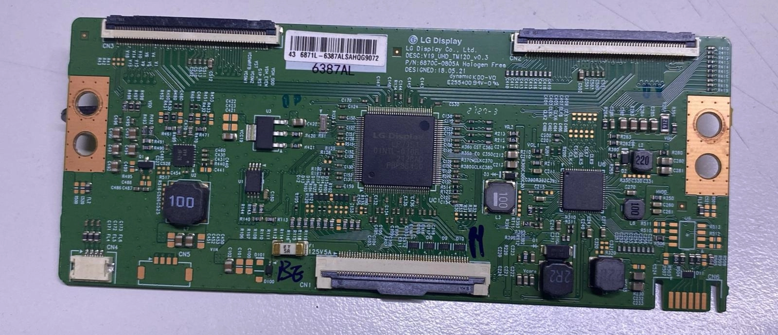 6871L-6387A, 6870C-0805A T-CON BOARD