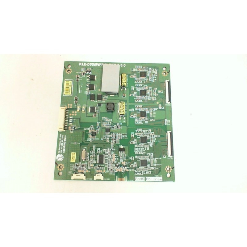 KLE-D550WFF-D, KLE-D550WFF-D REV:0.5.0, EBR71508701, LG 55LX9500, Led Driver Board, LX95M55T480V5