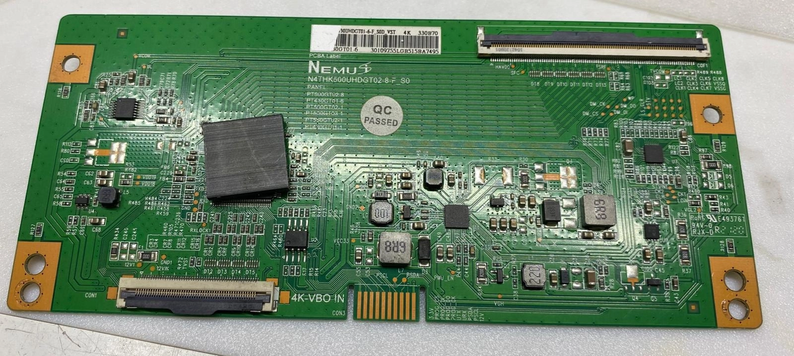 N4THK500UHDGT02-8-F_S0, T-CON BOARD