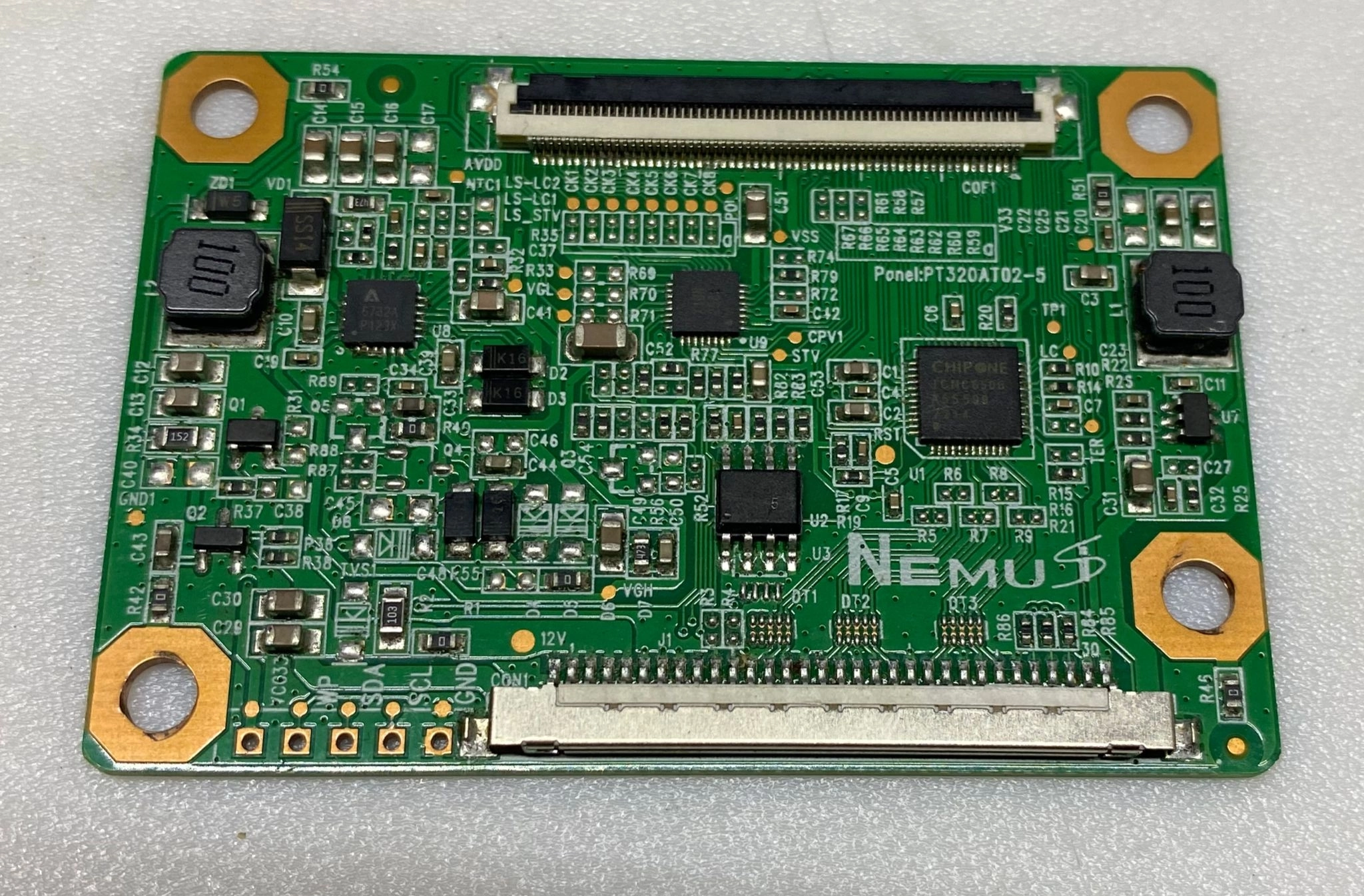 NTHK320UHDAT02-5_12.0,PT320AT02-5, T-CON BOARD