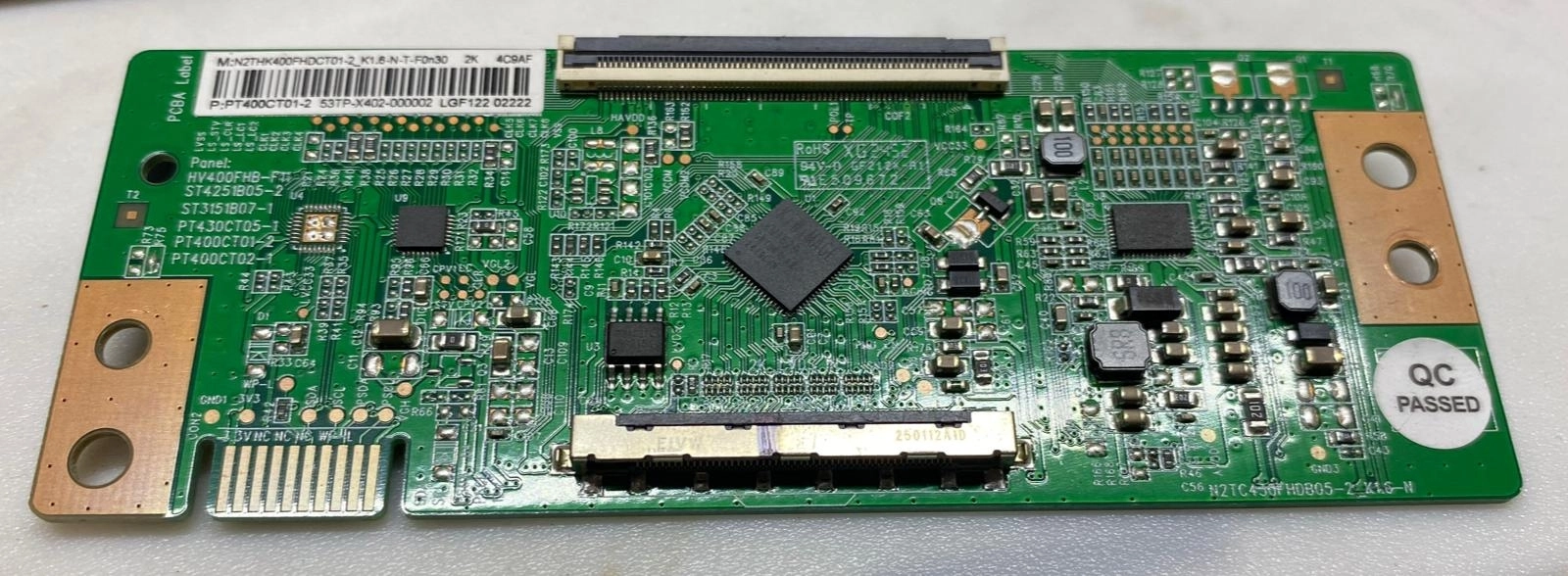 N2THK400FHDCT01-2_K1.6,PT400CT01-2 T-CON BOARD