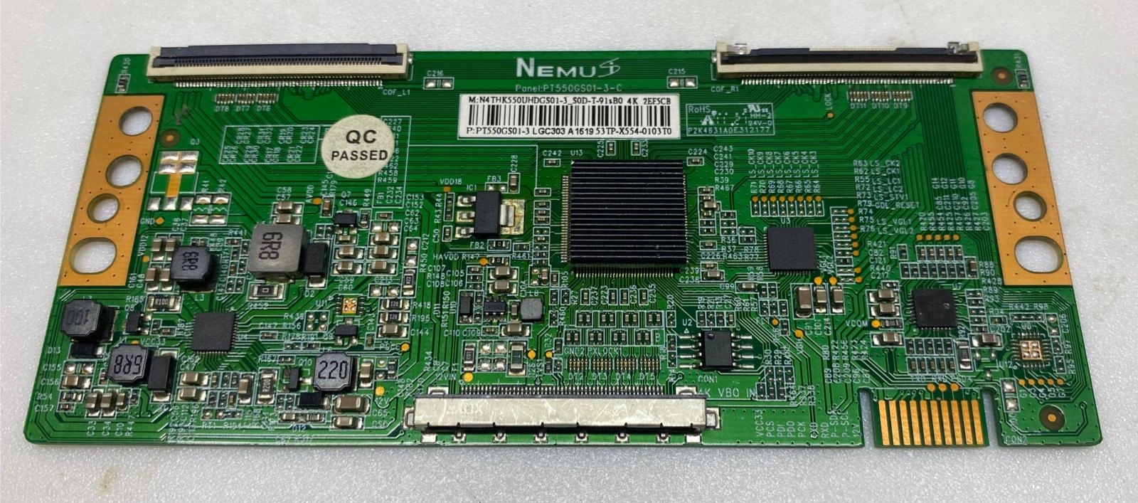 N4THK550UHDGS01-3, PT550GS01-3, 53TP-X554-0103T0 t-CON BOARD