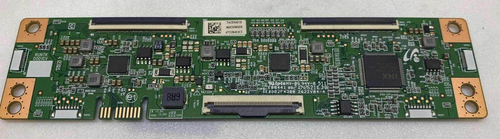 RUNTK 0001GV, M003KW00R, AT328402C3 T-CON BOARD