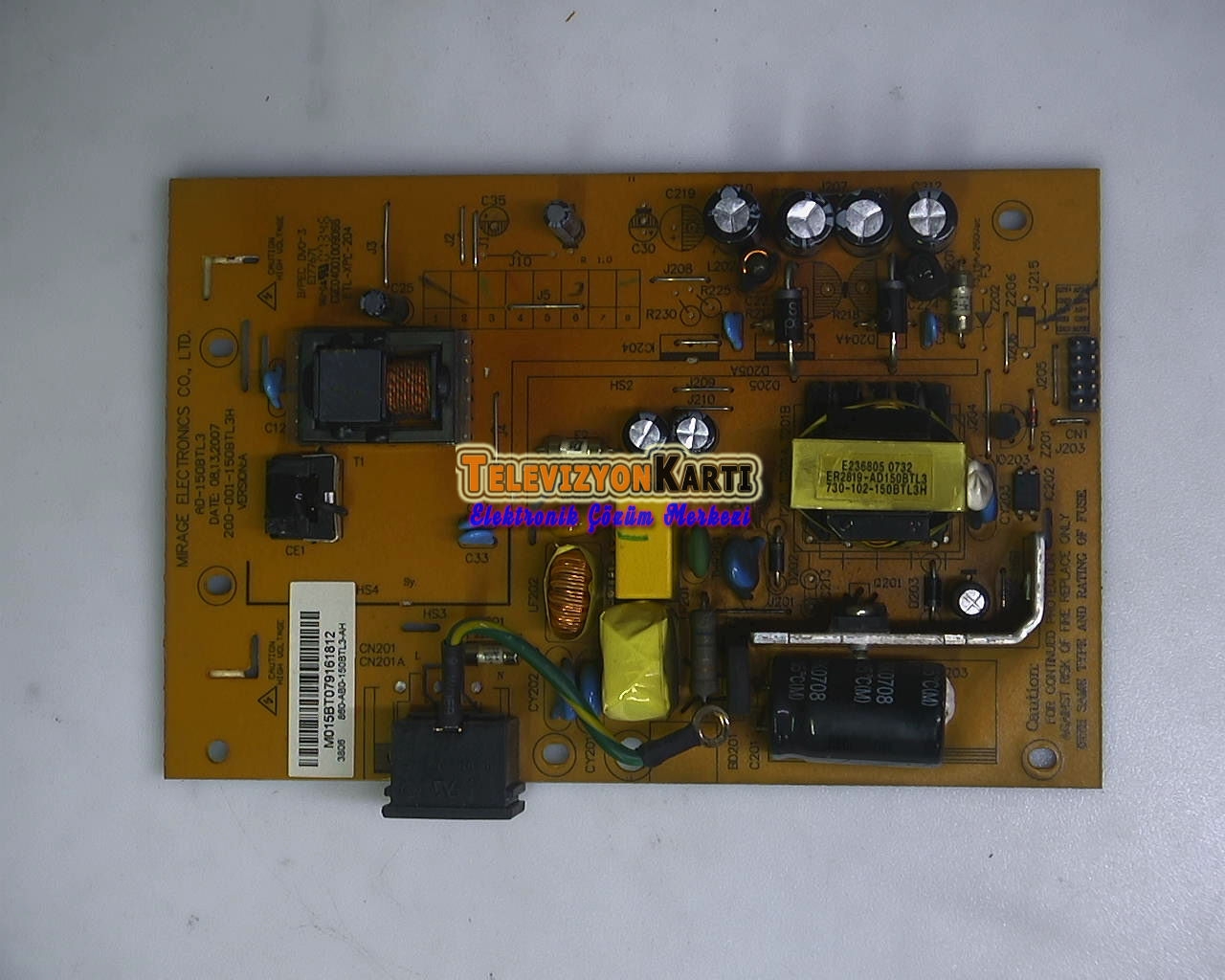 AD-150BTL3 , 200-001-150BTL3H , 860-AB0-150BTL3-AH , CASPER LCD MONITOR POWER BOARD