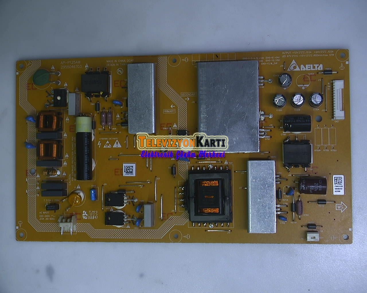AP-P125AM , A55L 8900 5A ,ARÇELİK , POWER BOARD - Televizyon Kartı