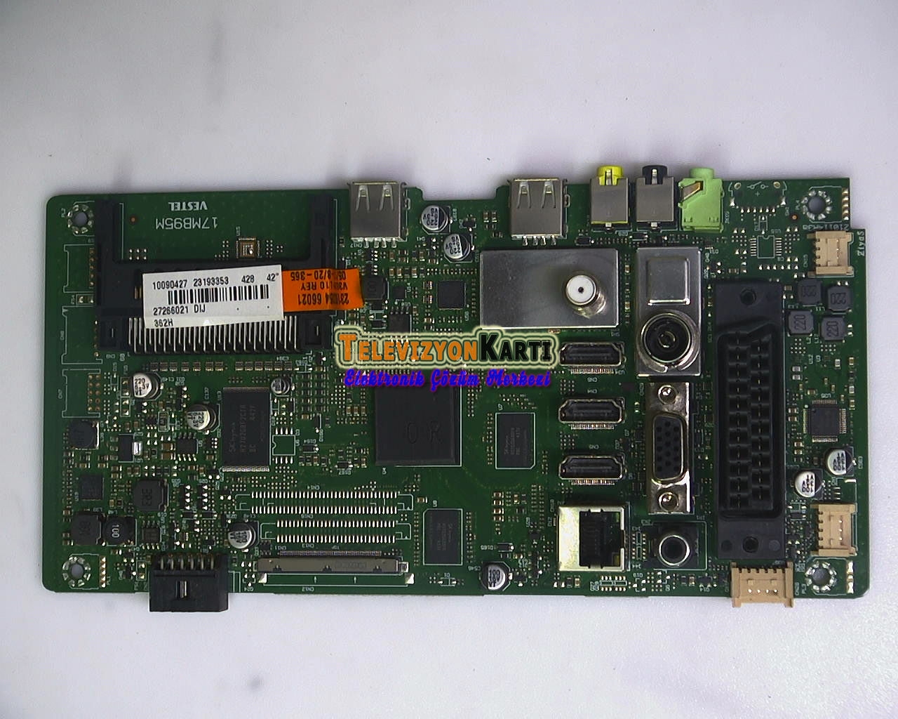 23193353, 23193354, 17MB95M, Vestel 42PF7175, Main Board