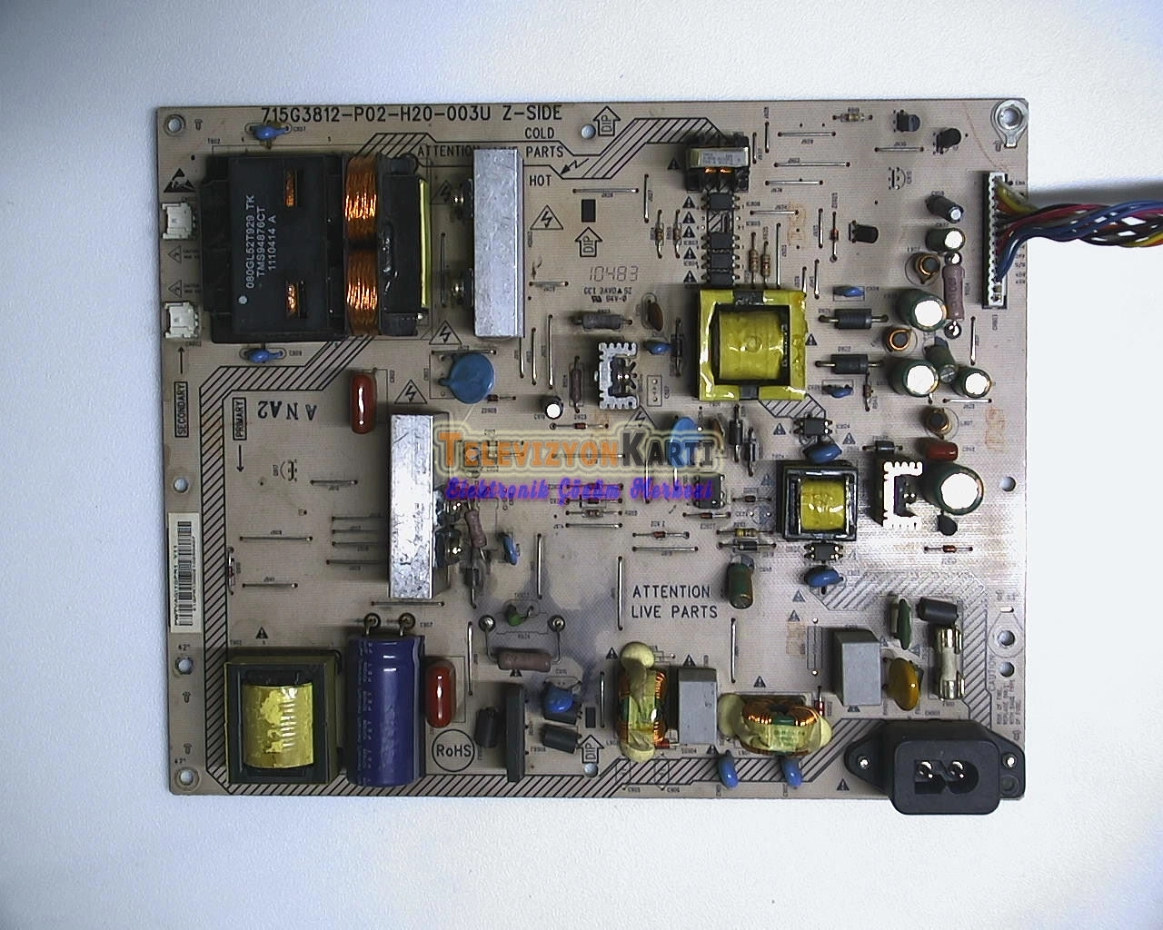 715G3812-P02-H20-003D,PHILIPS 42PFL3605,Power Board - Televizyon Kartı