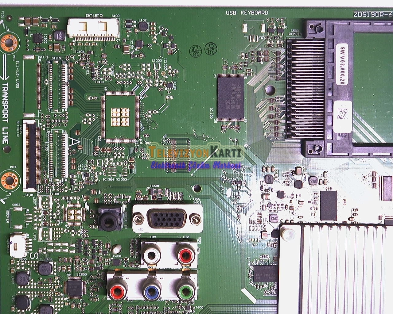 ZDS190R-6,F5BBZZ,Arçelik A48 LB 8467,Main Board
