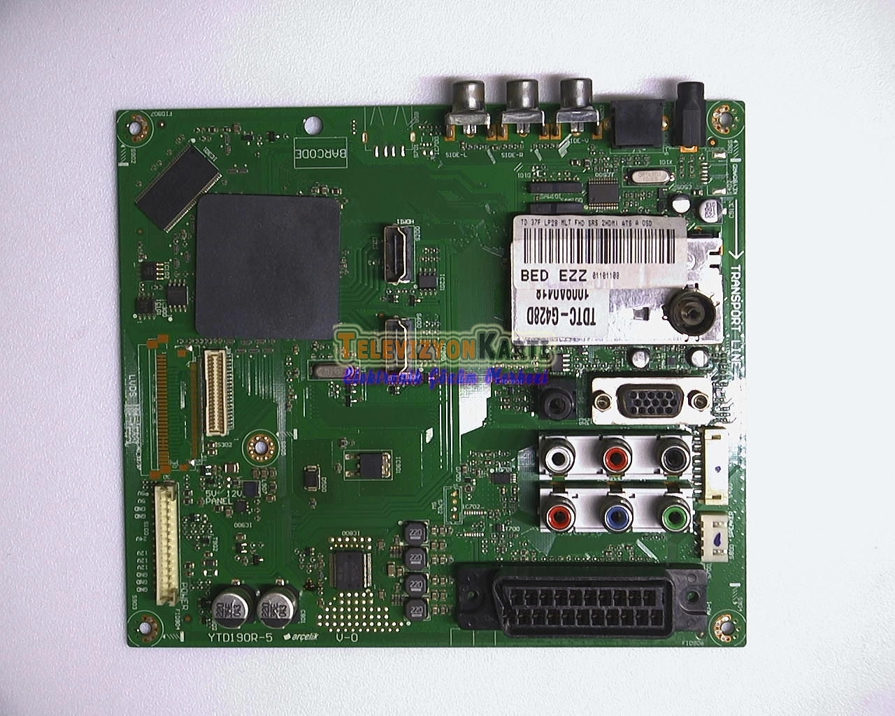 YTD190R-5,BED EZZ,BEDEZZ,Arçelik TV94-203FHD,Main Board