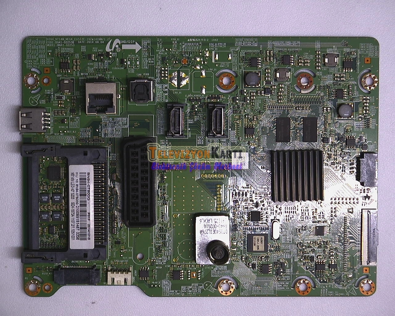 BN41-02253A,BN94-07800G,BN94-07800,Samsung UE40H5203AWXTK,Main Board,Ana Kart