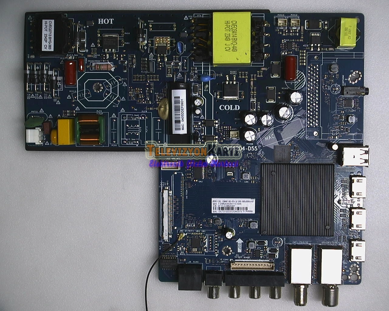 CV962D4-D55,V500DJ7-QE1,TELENOVA 50FS1304,Main Board,Ana Kart
