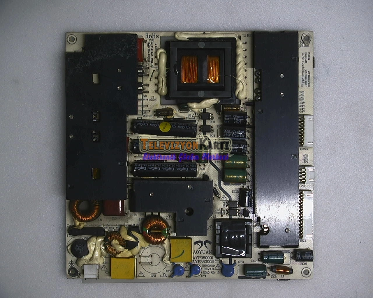AYP380001,3BS0016114,REV:1.0,AYP380001-026,POWER BOARD,SANYO BESLEME