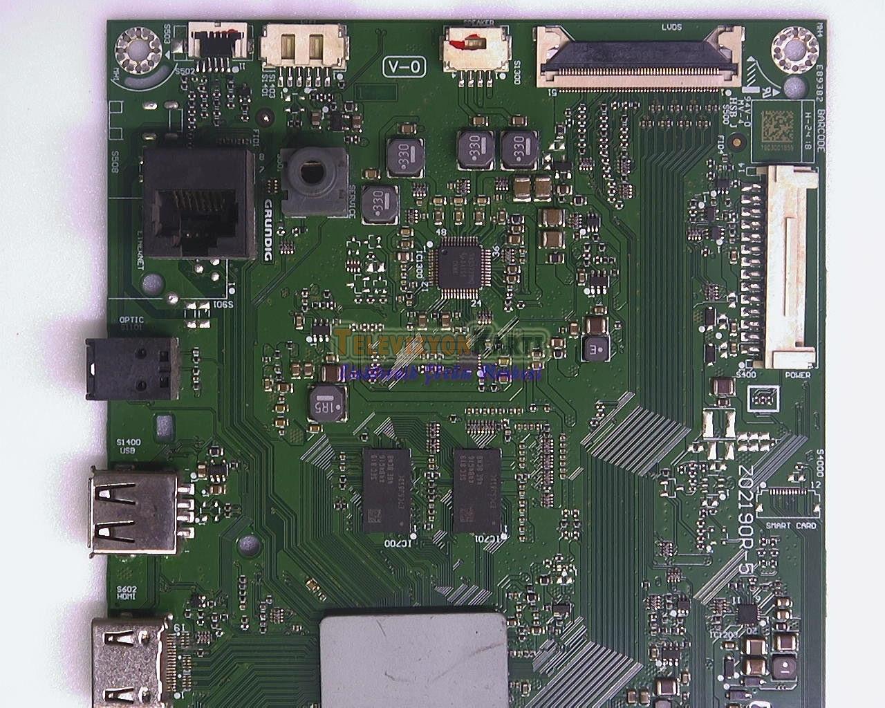 BEKO B49L 8840 5W,W85AEZ,Z02190R-5,MAİN BOARD