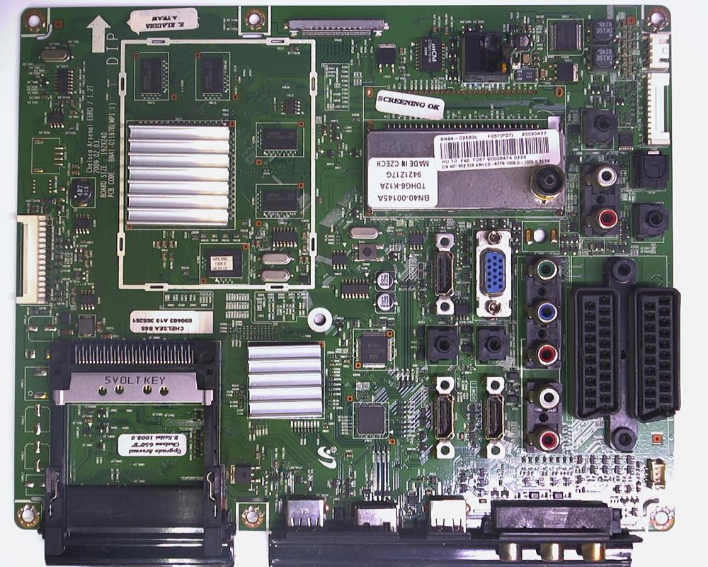 BN41-01167B, BN94-02583L, Samsung LE40B650, Main Board, Anakart