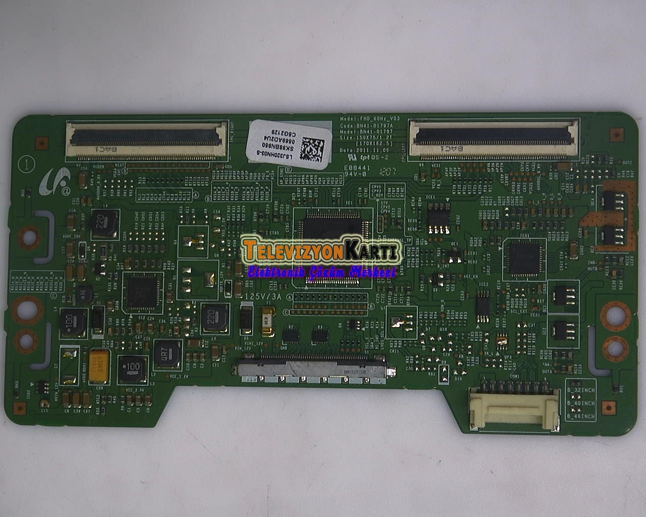 BN41-01797A, FHD_60Hz_V03, BN95-00570A, Samsung UE40EH5300, T CON Board, LTJ400HF01-J